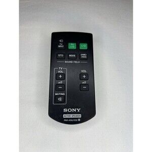 Sony Active Speaker Remote Control RM-ANU102 OEM Tested Works Button Tested